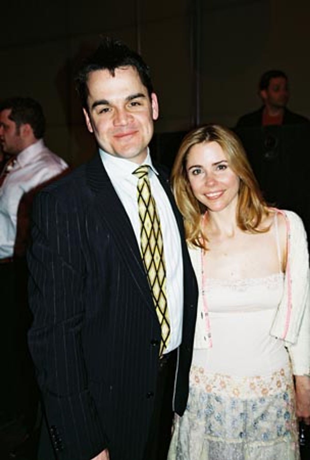 Kris Stewart (NYMF Executive Director) and Kerry Butler ('Little Shop of Horrors', ABC's 'One Life to Live')  at 