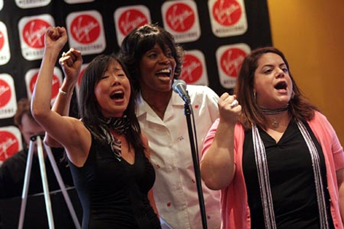 Pearl Sun, Cheryl Alexander, and Amorika Amorosa  at 