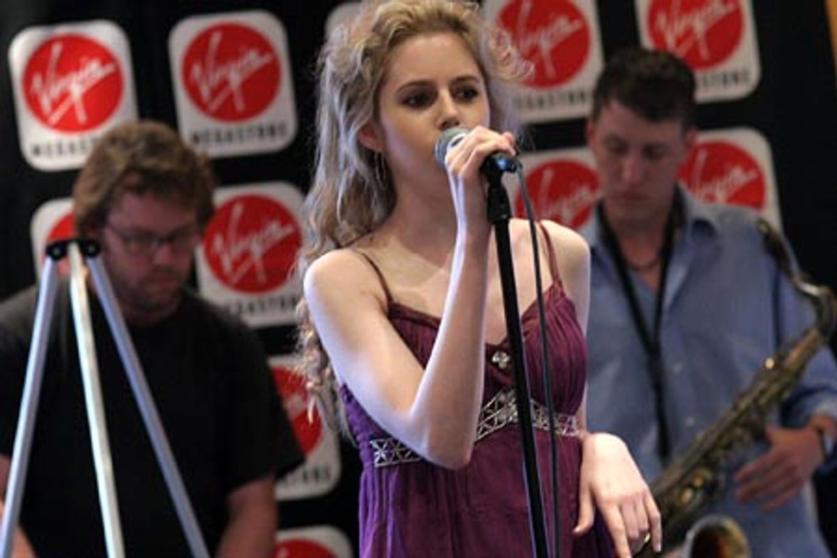 Brooke Sunny Morriber singing 'The Tiger and the Target'
from 'The Unknown'  at 