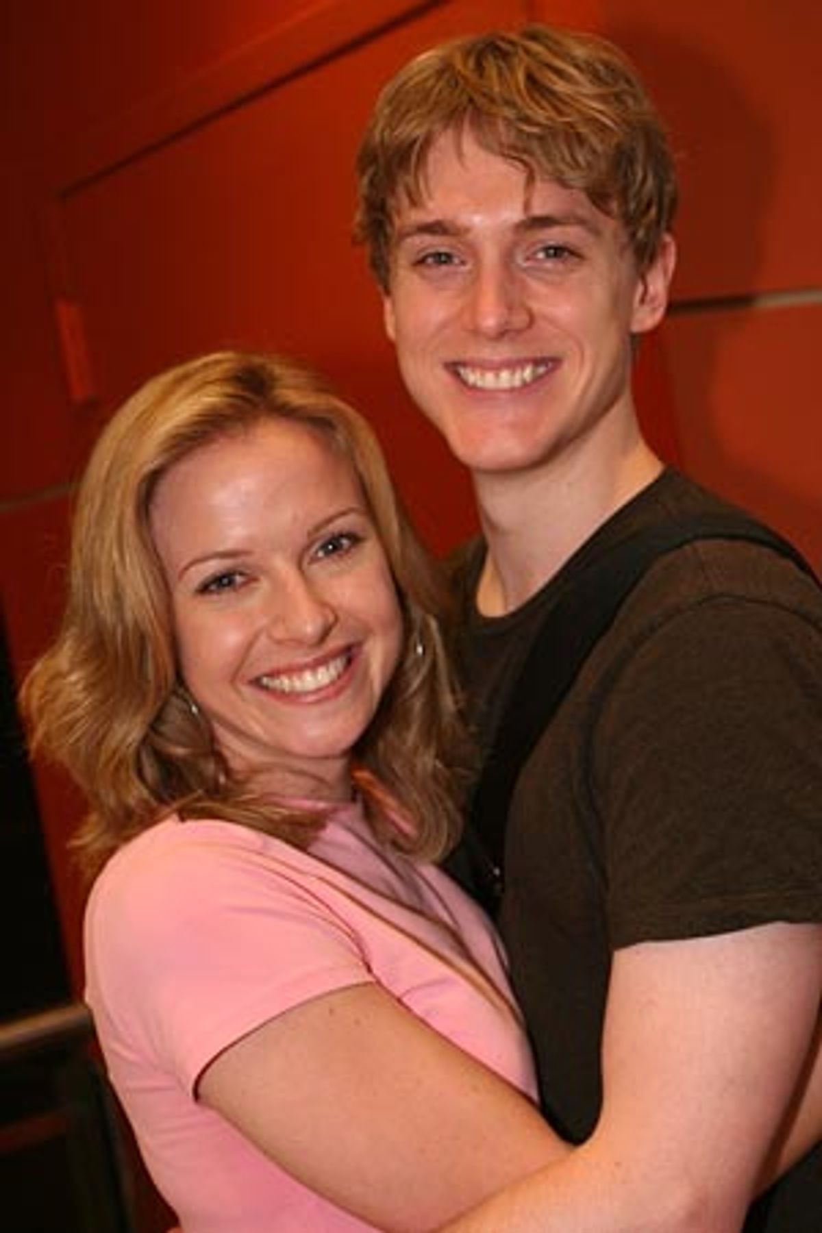 Shonn Wiley and wife, Meredith Patterson  at 