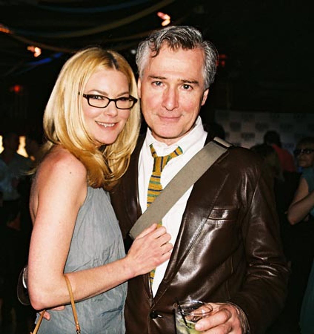 Paula Devicq and Jonathan Patrick Shanley (Pulitzer Prize Winner and 2005 Village Voice Obie
Award Winner, 'Doubt') at 