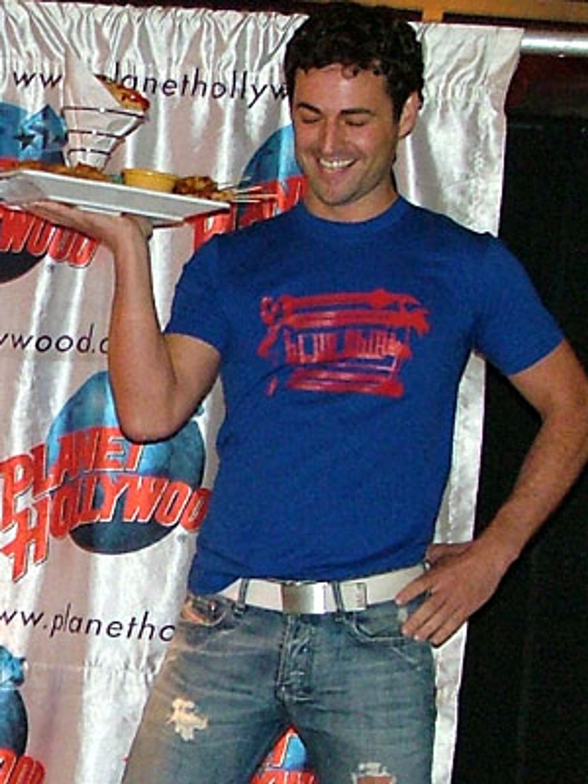 Max von Essen serves it up! at Broadway Stars Hit The Catwalk For OGEAR Fashion Show