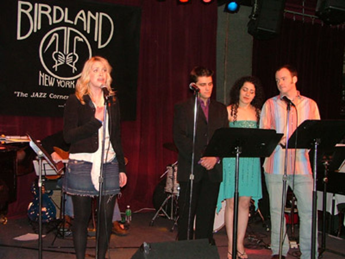 Sarah Chase with Deven May, Julie Garnye and Joe Cassidy at 