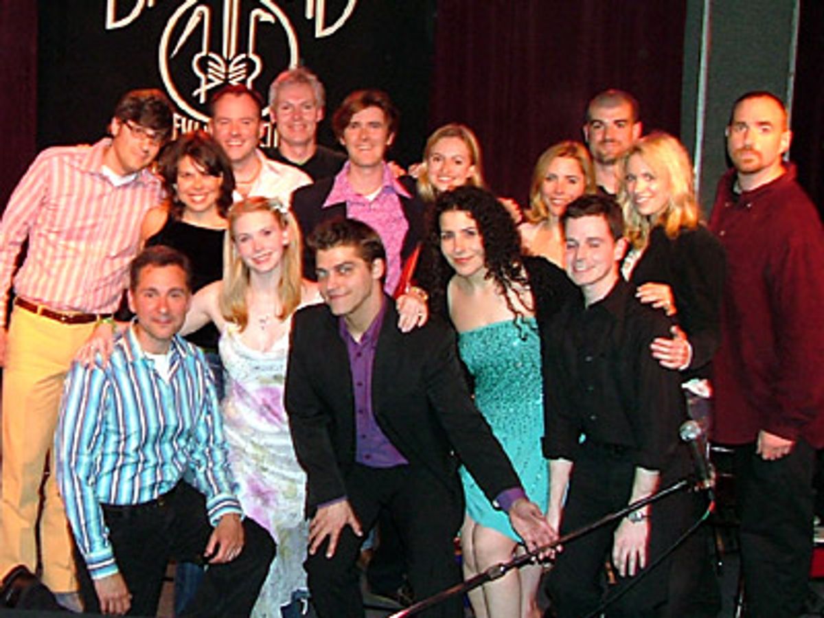 A parting shot of the talented cast and band of 'Rites of Spring'

 at 