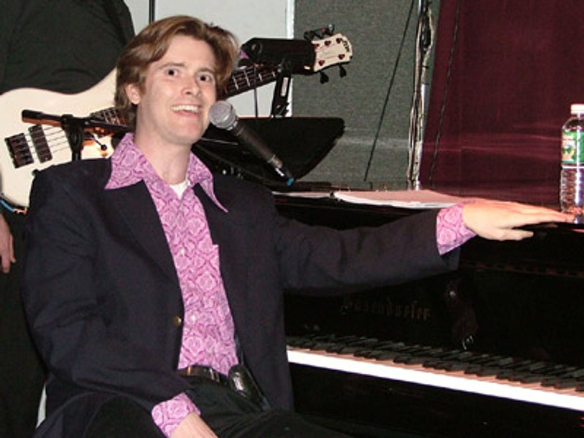 A very happy Larry O'Keefe at 