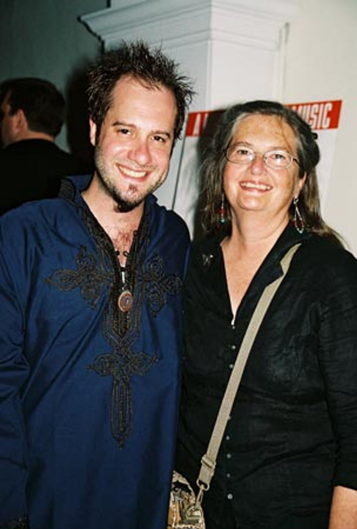 Jesse Lenat (Dave) and his Mom at 