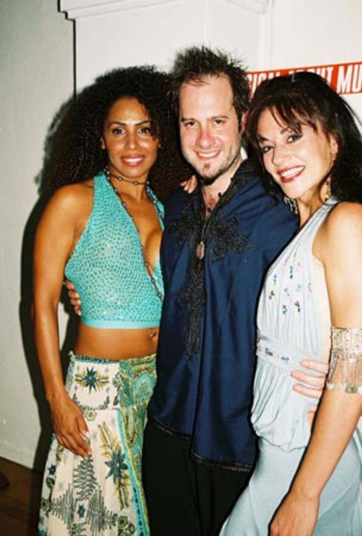 Maya Days (Nona), Jesse Lenat and Caren Lyn Manuel (Skye) at 