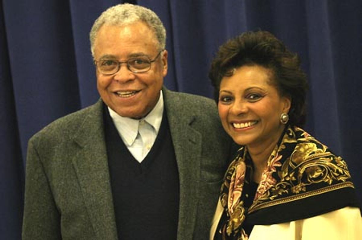 James Earl Jones, and Leslie Uggams at 