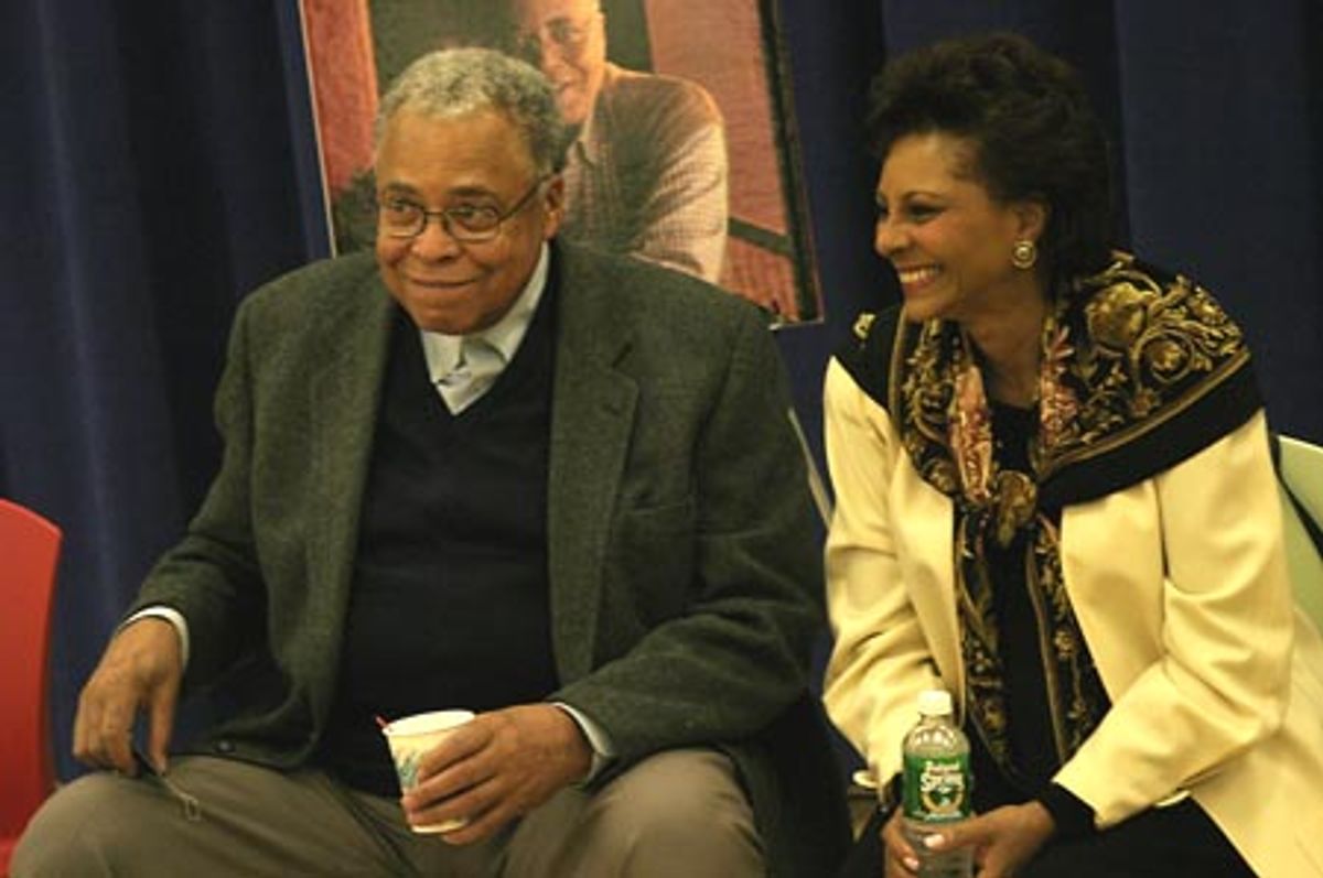 James Earl Jones, and Leslie Uggams at 