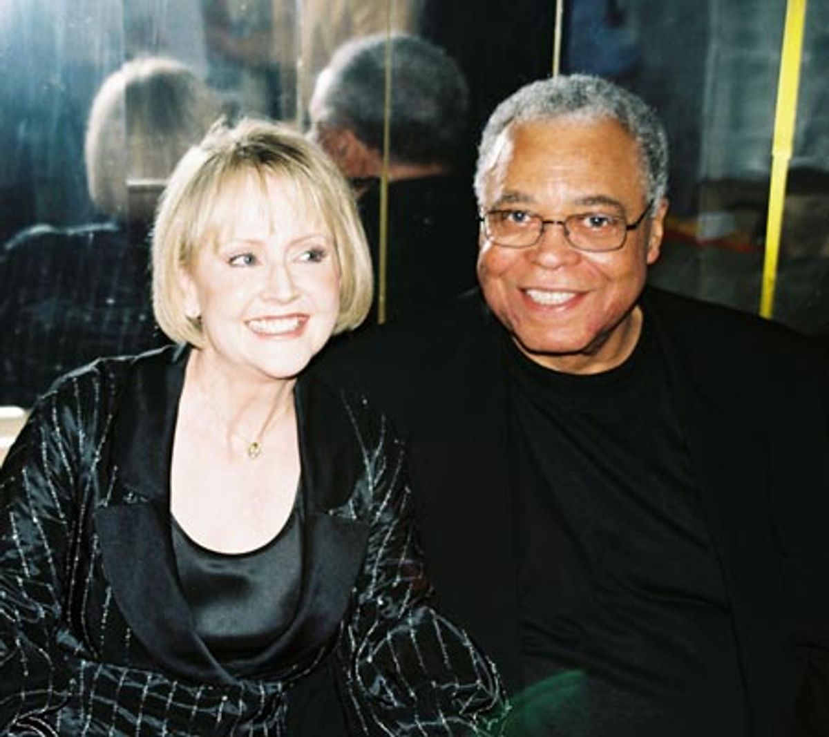 Cecilia and James Earl Jones  at 
