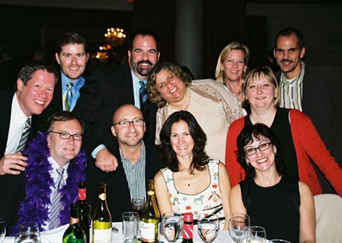 Top Row: Mark J. McGrath Executive Director OMB , Michael Mills, Communications Consultant, Susan Hayes - Hayes Consultants, Kym White - Ogilvy Public Relations Worldwide, Mark Aurigemma - The Corkery Group Bottom Row: Steven Rich - DAS Global,Steve Hamli at 