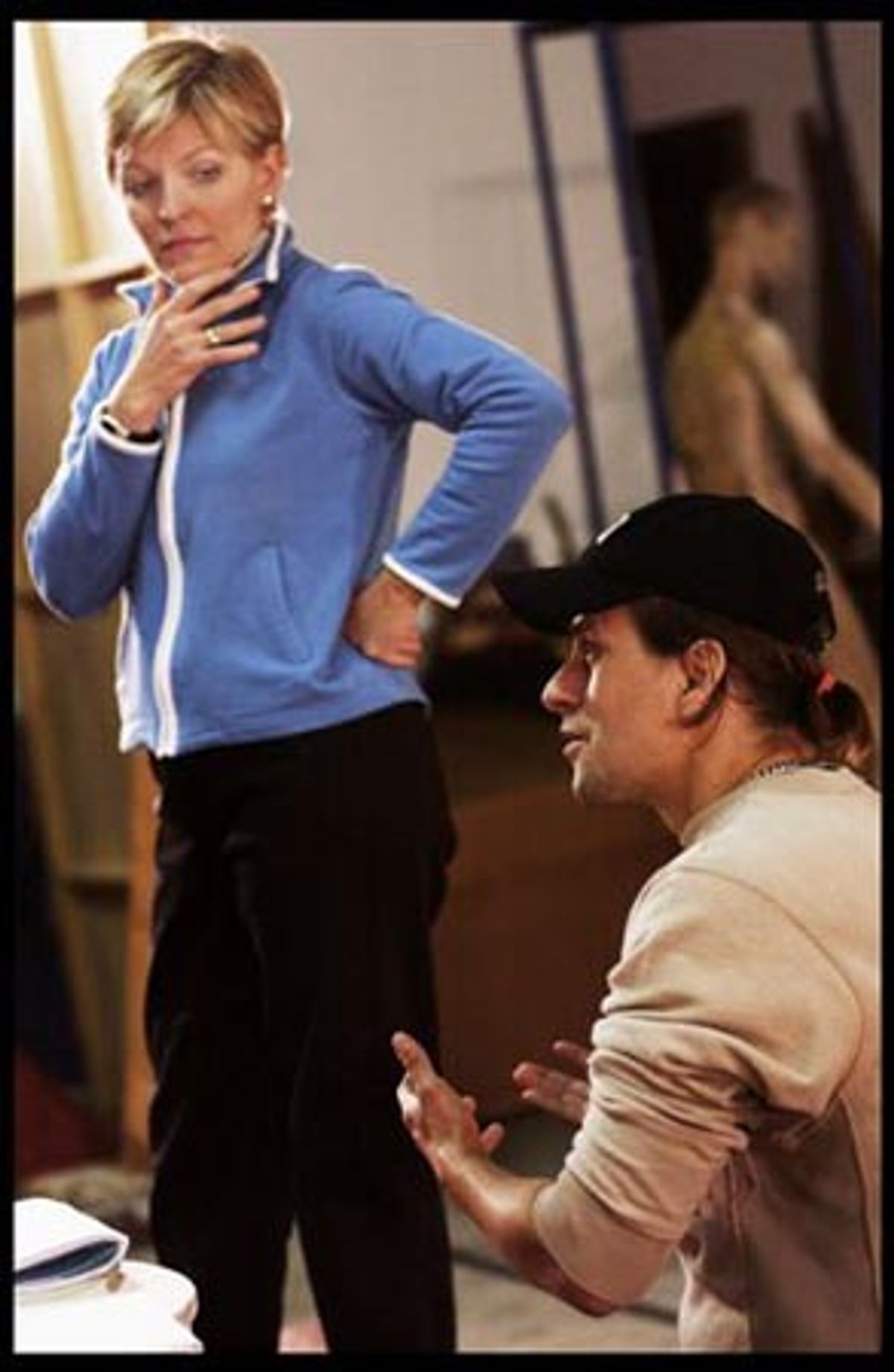 Lucy Schaufer and Tim Howar at 