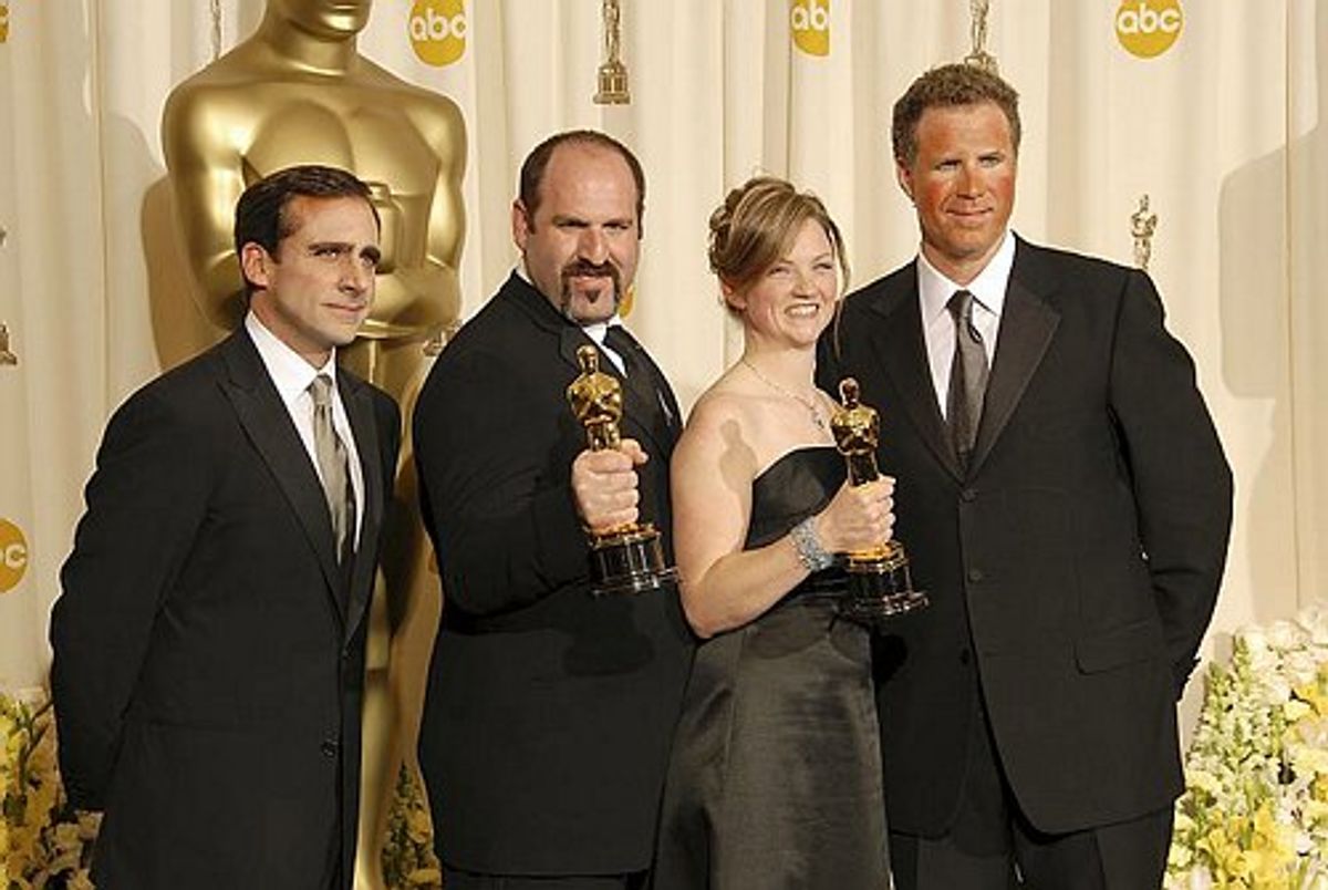 Steve Carell, Howard Bergeh, Tami Lane & Will Ferrell at 