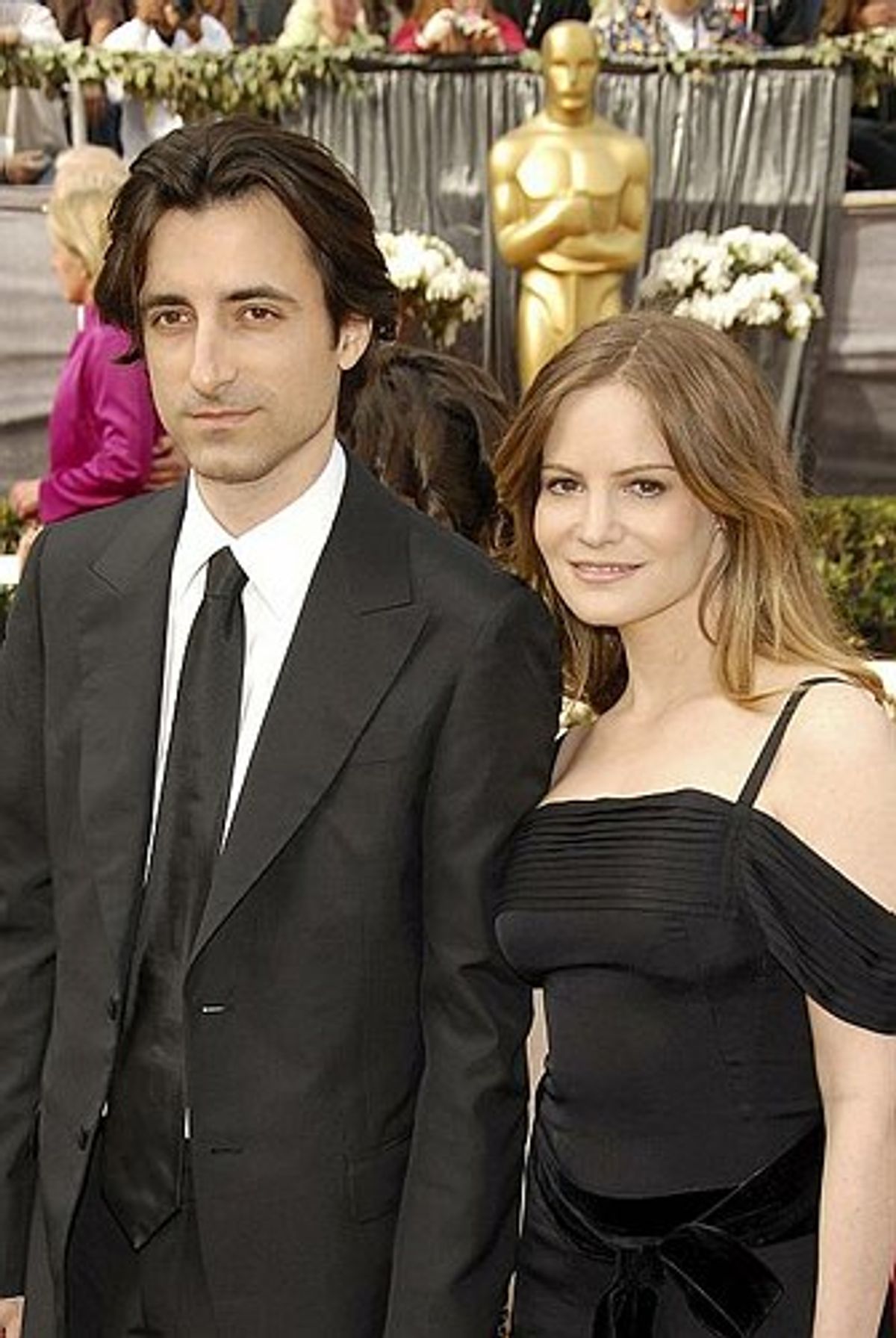 Jennifer Jason Leigh and Noah Baumbach at 