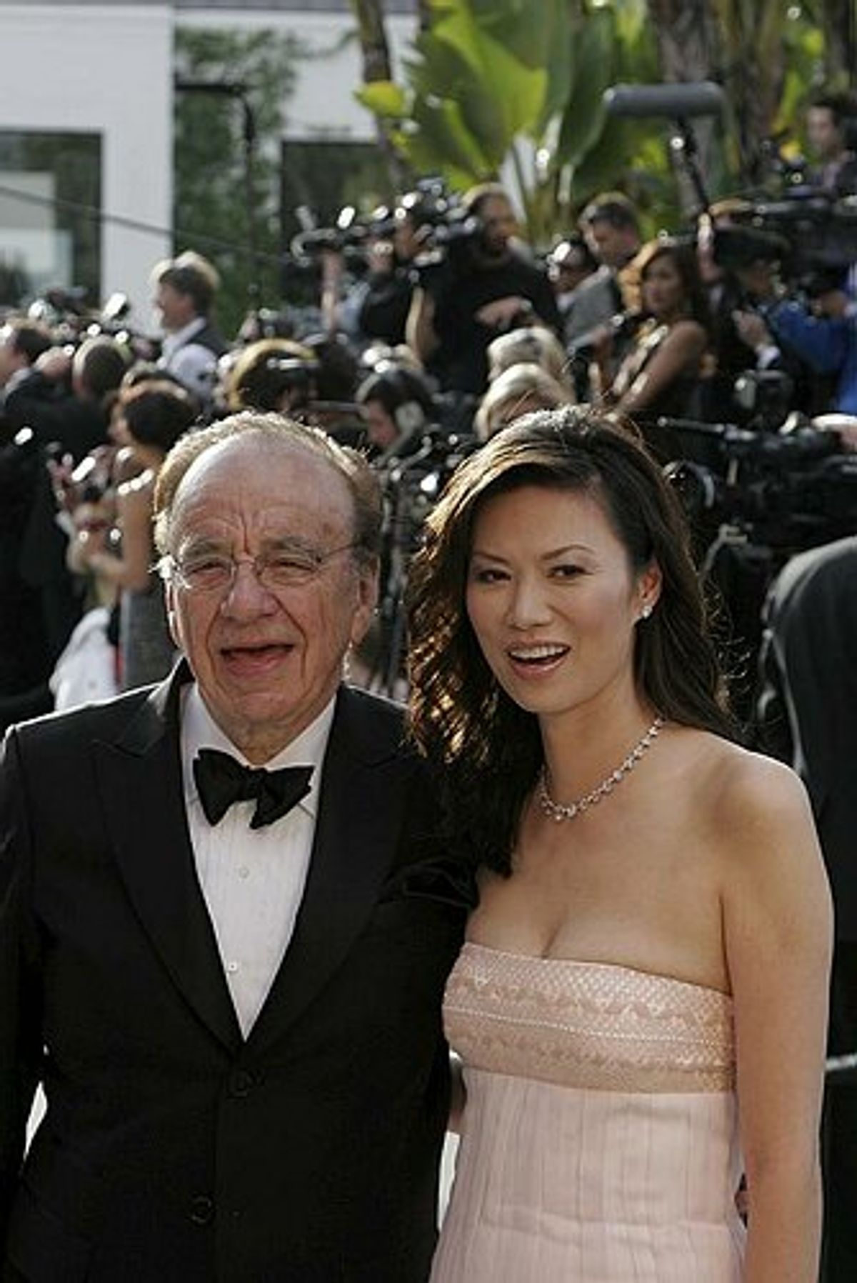 Rupert Murdoch and Wendy Deng at 