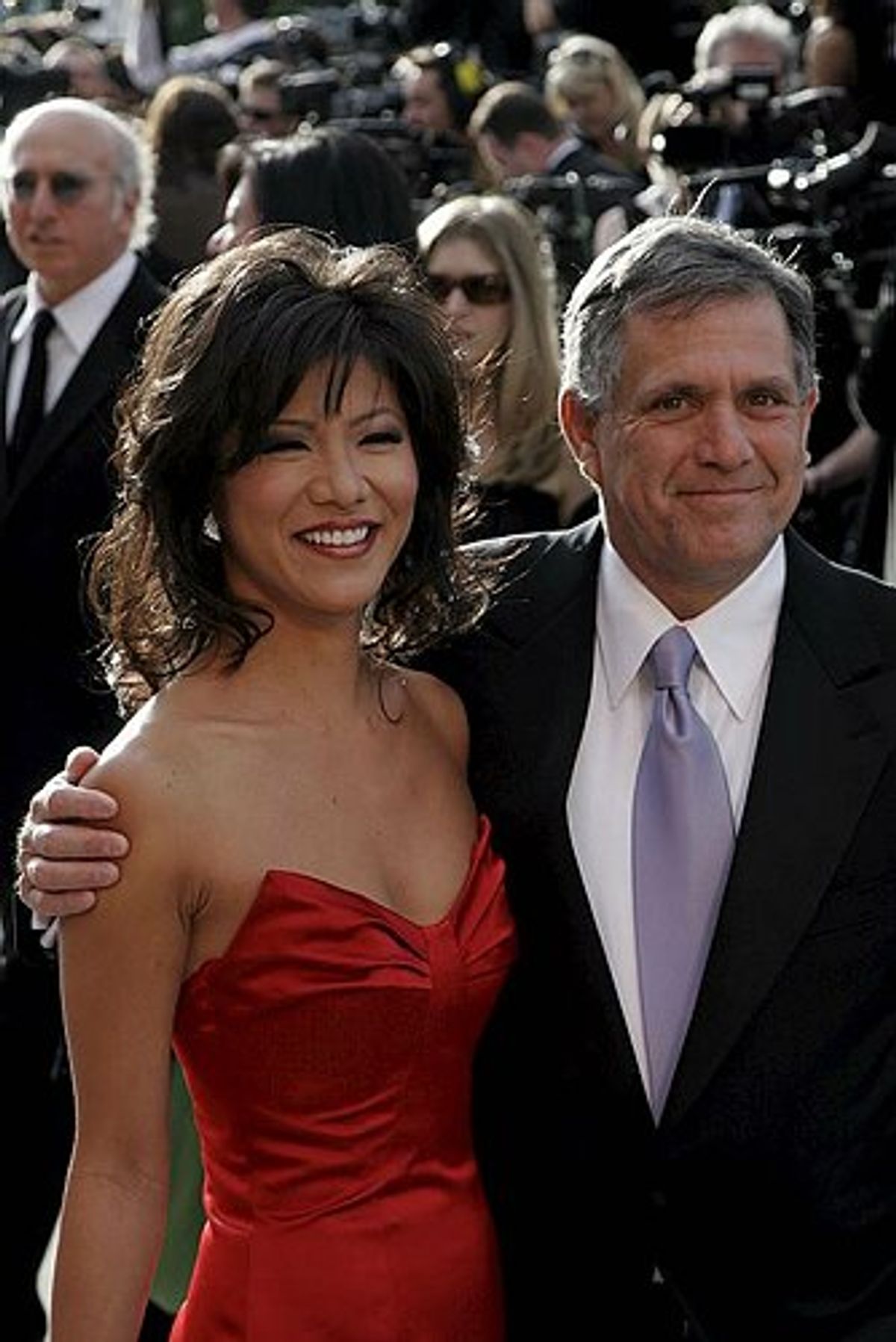 Julie Chen and Les Moonves at 