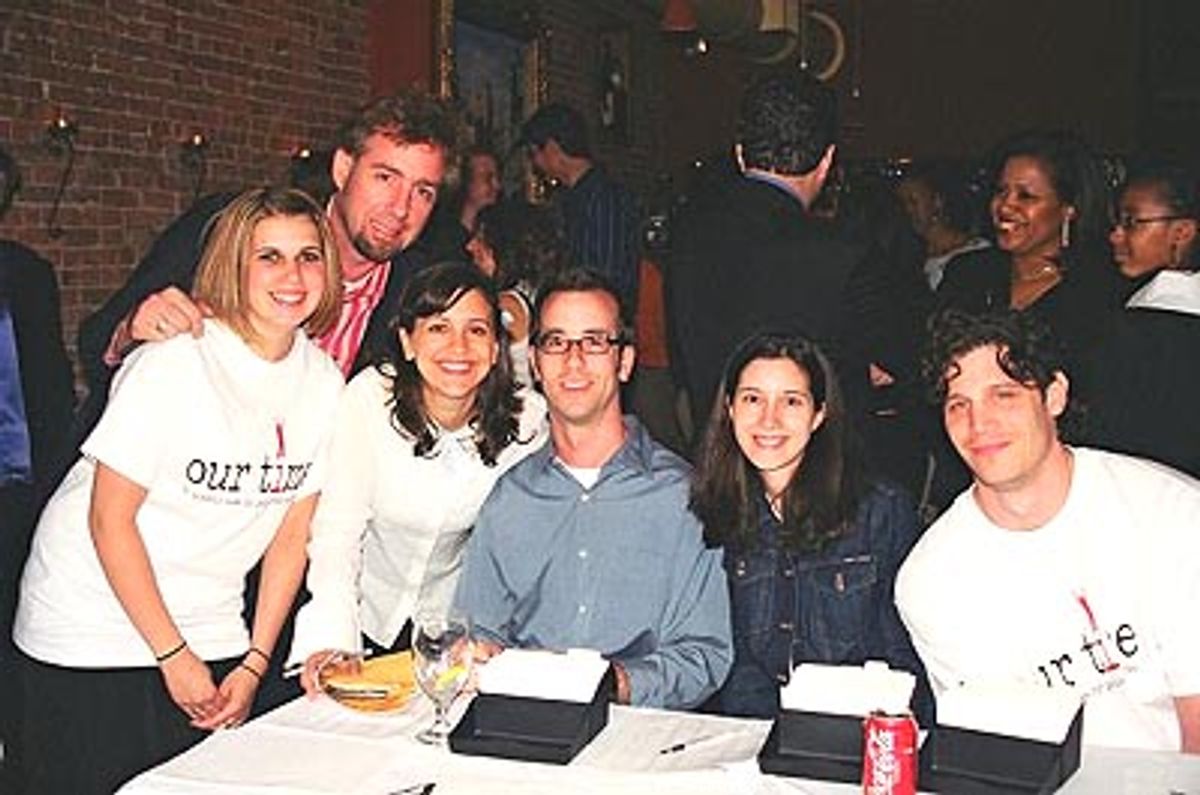  Geordarna Poulten (Volunteer), Sean Nutley (Blue Cashew PR), Chelsea Lacatena (Managing Director), Matthew Tontonoz (Volunteer), Tara Bracco (Volunteer) and Pancho Gutstein (Volunteer)  at 