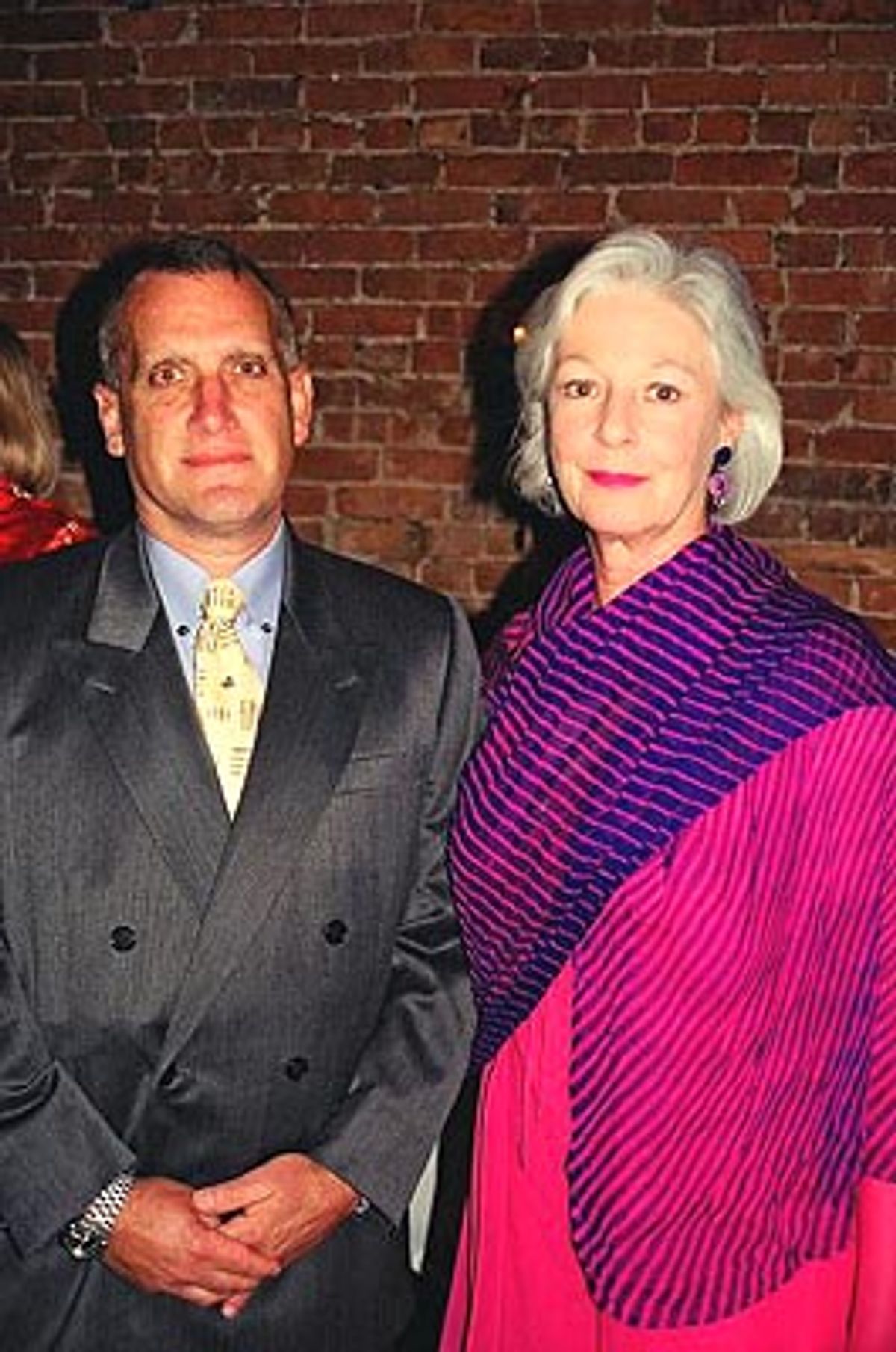 Dr. Alan Rabinowitz (Recipient of the Our Time Award) and Jane Alexander (Evening's Host)  at 