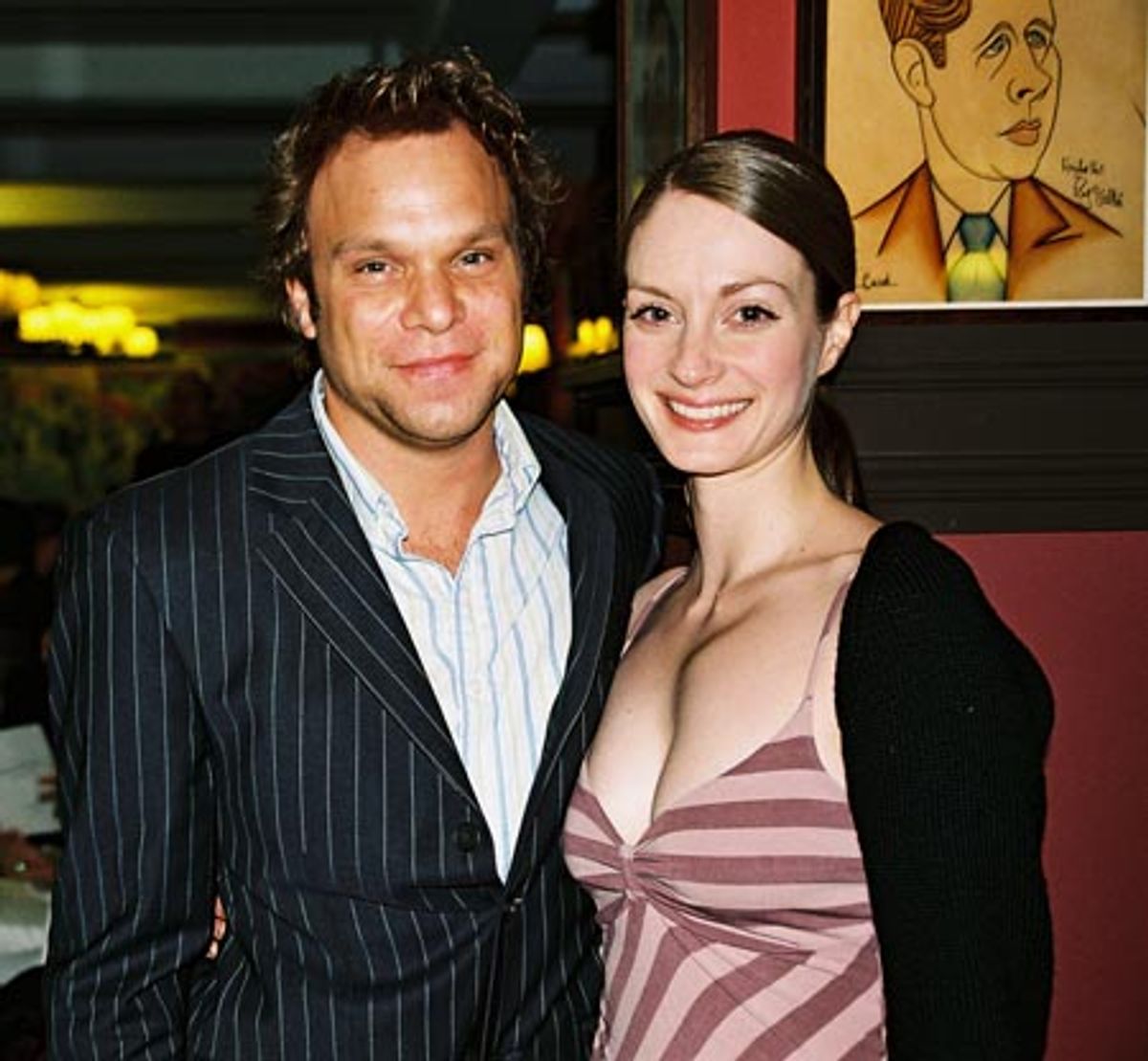 Outer Critic Award Winner Norbert Leo Butz for Outstanding in a Musical 'Dirty Rotten Scoundrels' and Michelle Federer (Wicked) at 