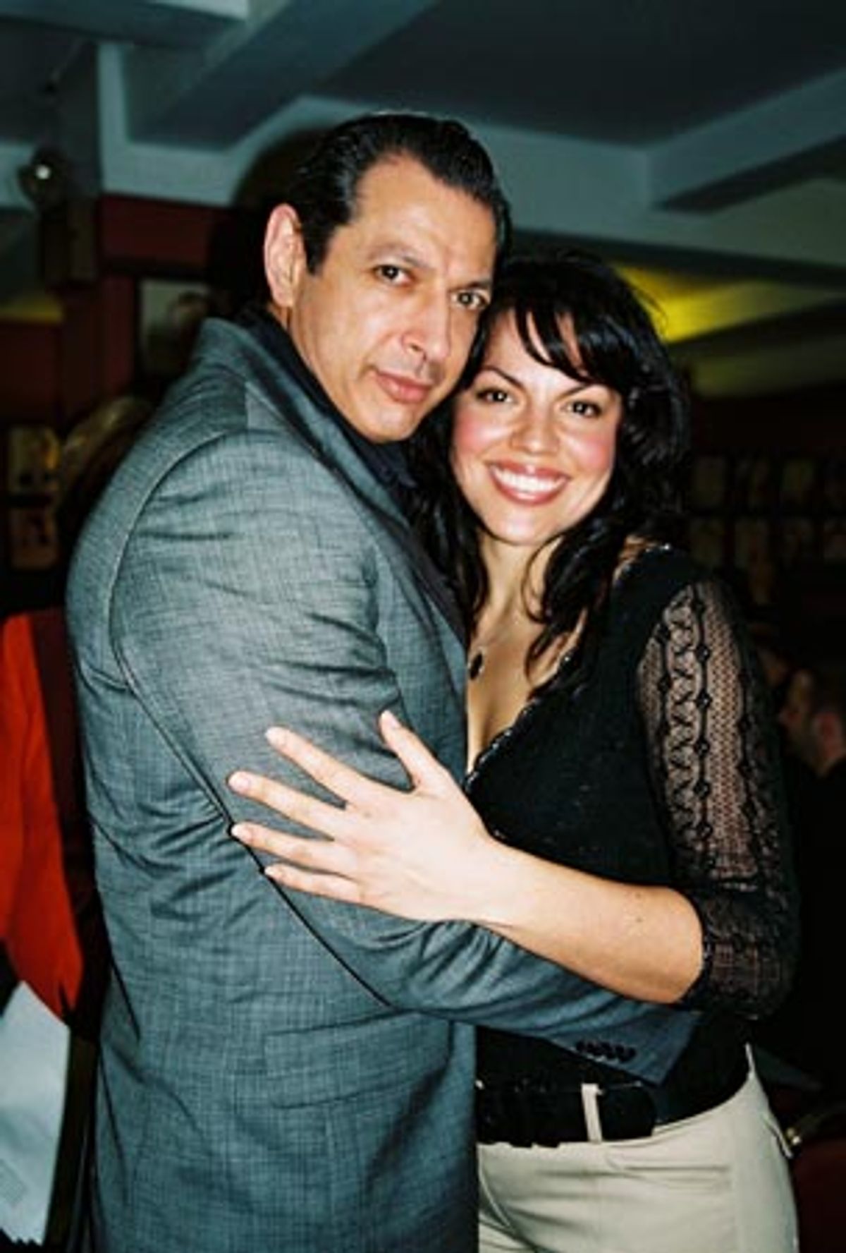 Jeff Goldblum and Sara Ramirez at 