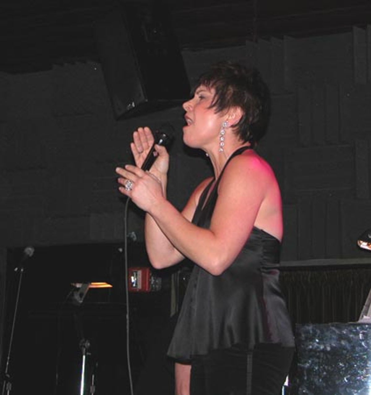 Elaine Caswell, who was the first to record the Steinman tune 'It's All Coming Back to Me Now' brought the house down at Joe's Pub singing it once again at 