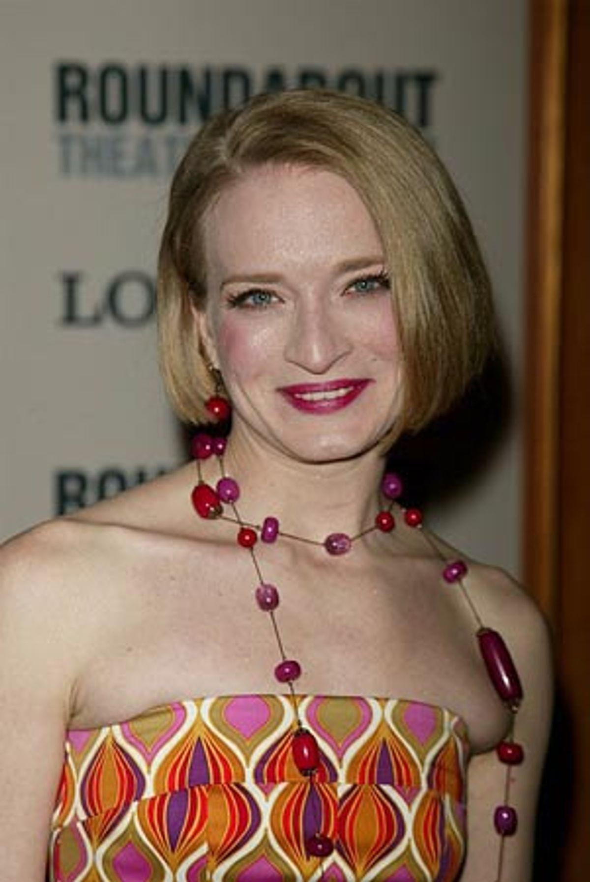 Joyce Chittick at the Opening Night Party at The Pajama Game at 