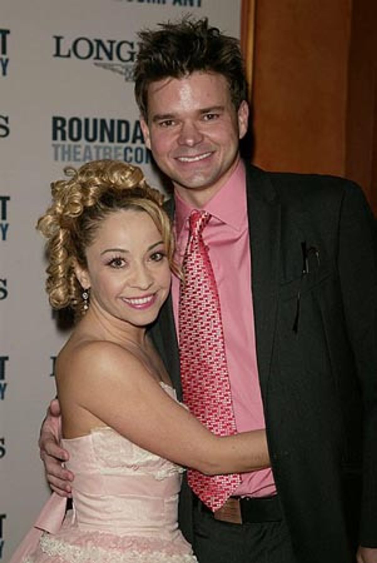 Jennifer Cody and Hunter Foster at 