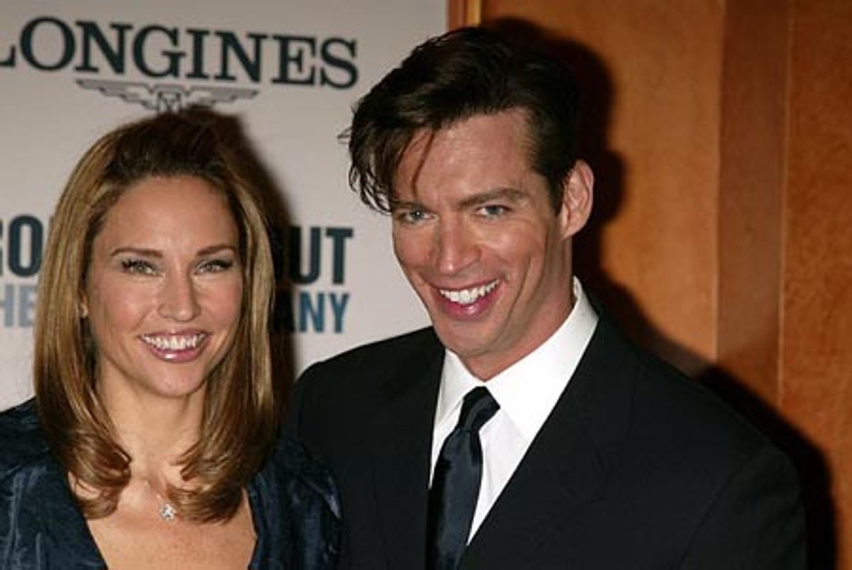 Harry Connick Jr. and his wife Jill Goodacre at 