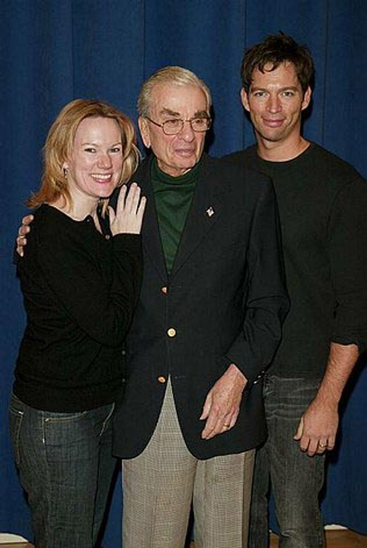 Kathleen Marshall, Richard Adler and Harry Connick, Jr. at 