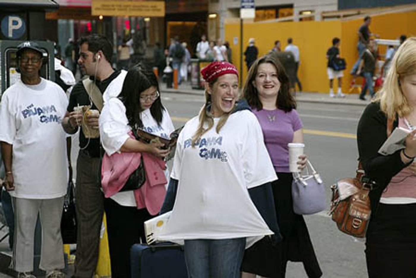 Photo Coverage: The Pajama Game Box Office Opens with 100 $19.54 Tickets  Image