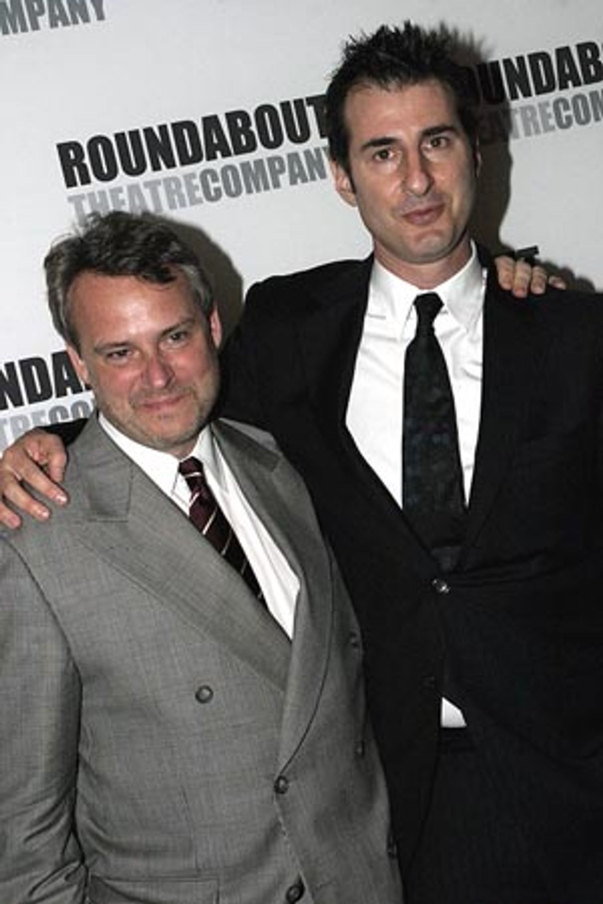 Doug Hughes (Director) and Jon Robin Baitz (Playwright)  at 