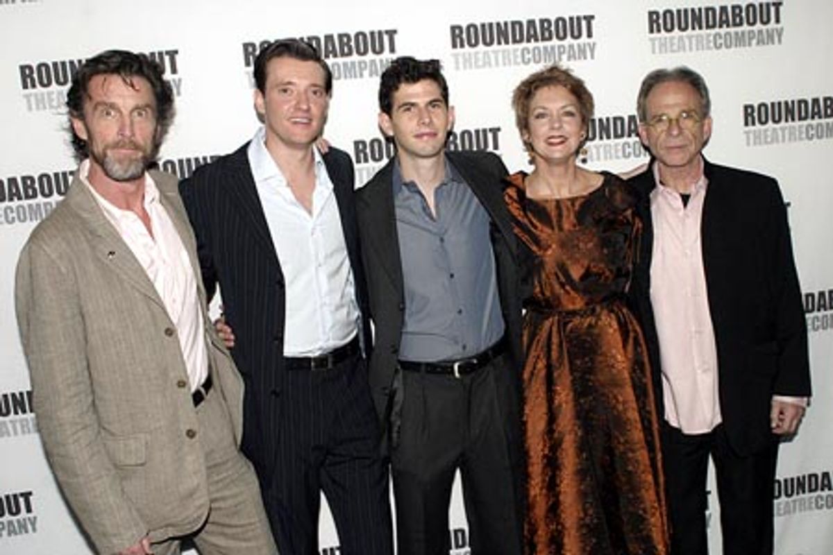 
Jason Butler Harner, Daniel Eric Gold, Michele Pawk, and Ron Rifkin  at 