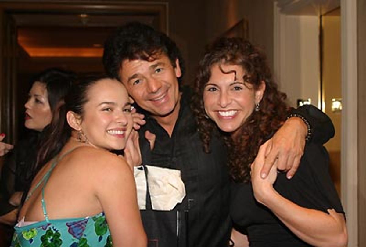 Jodie Langel and friend swoon over TJ Hooker's Adrian Zmed. at 