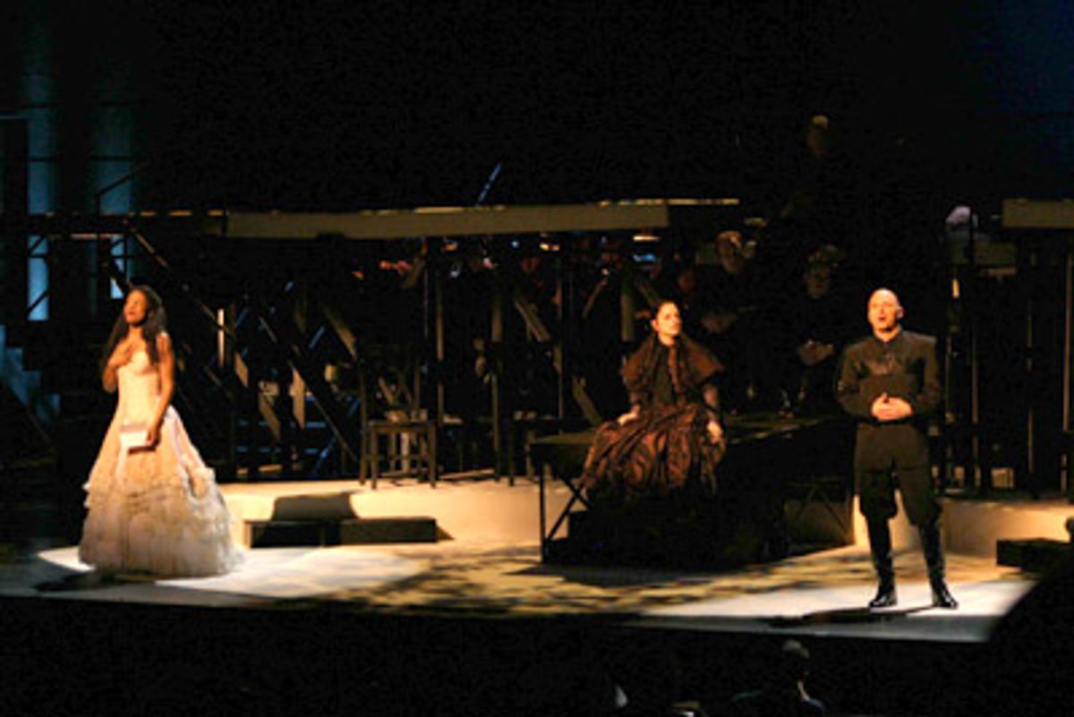 The love triangle - Audra, Patti and Michael at 