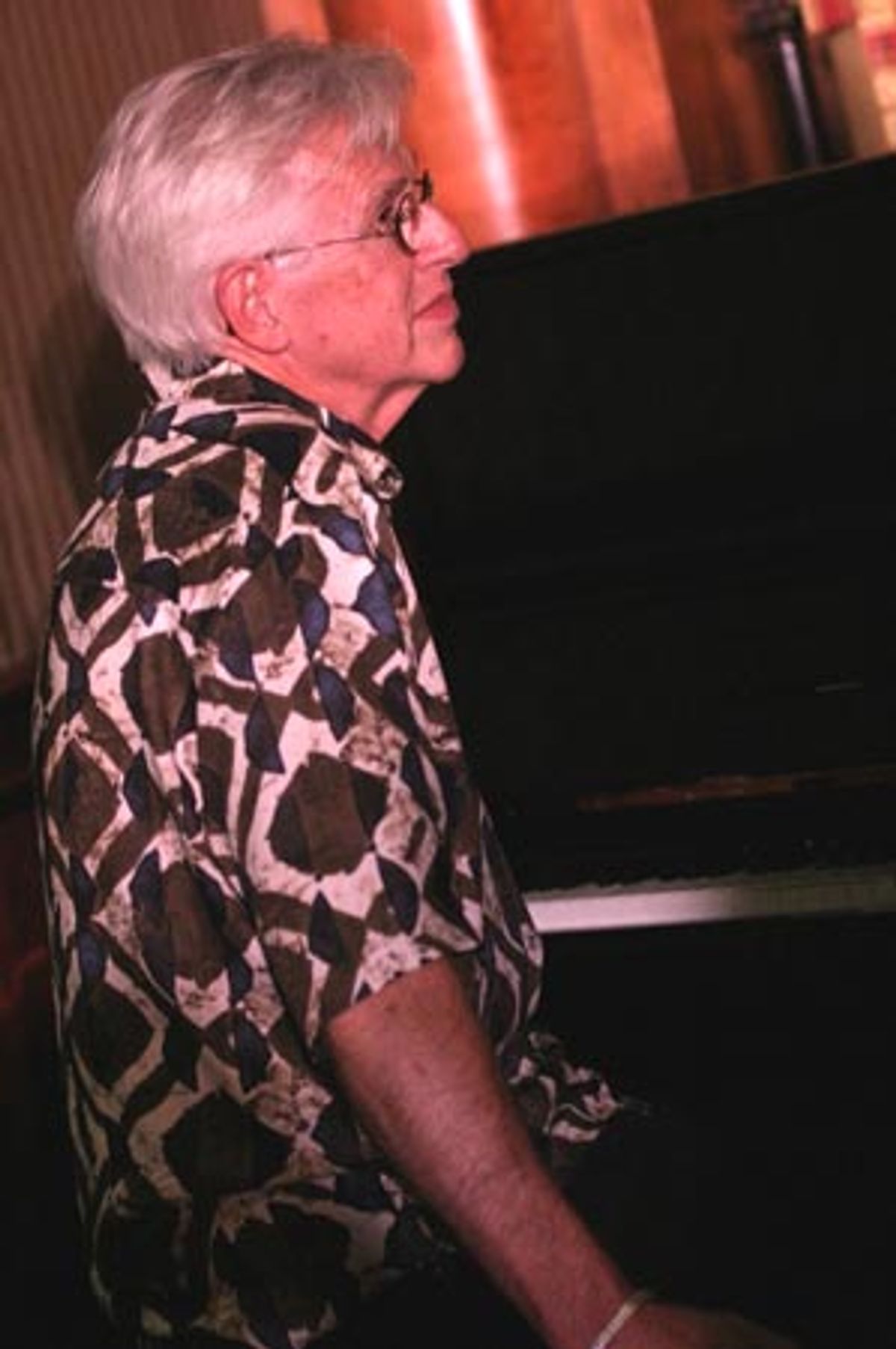 Marvin Laird at the piano  at 