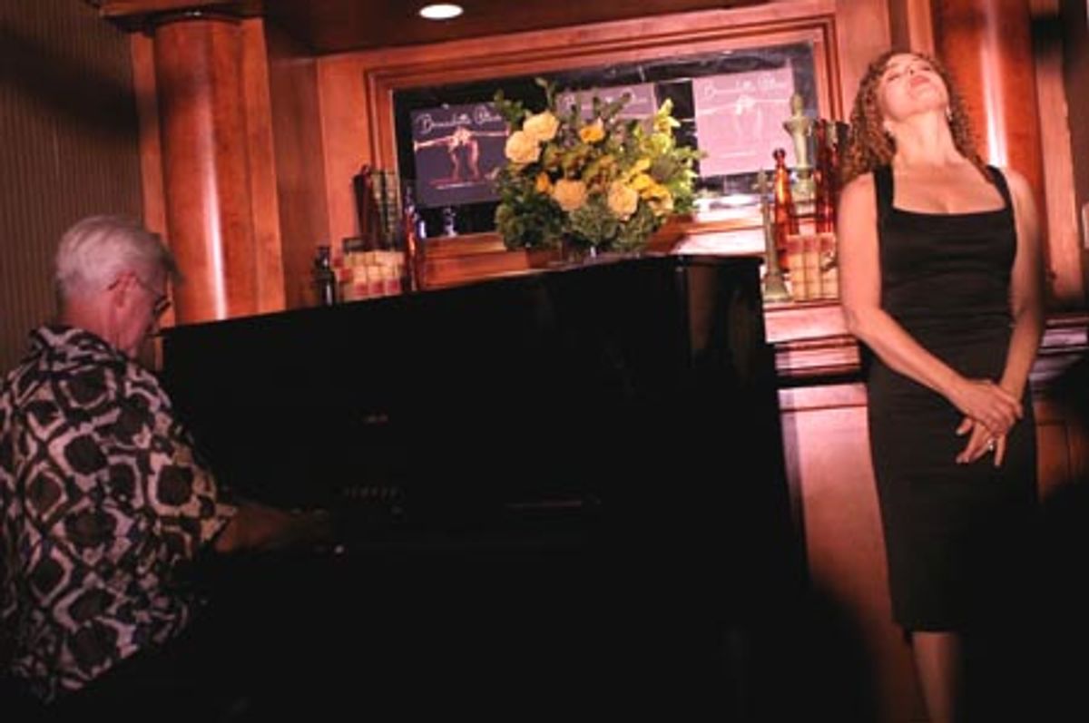 
Marvin Laird and Bernadette Peters  at 