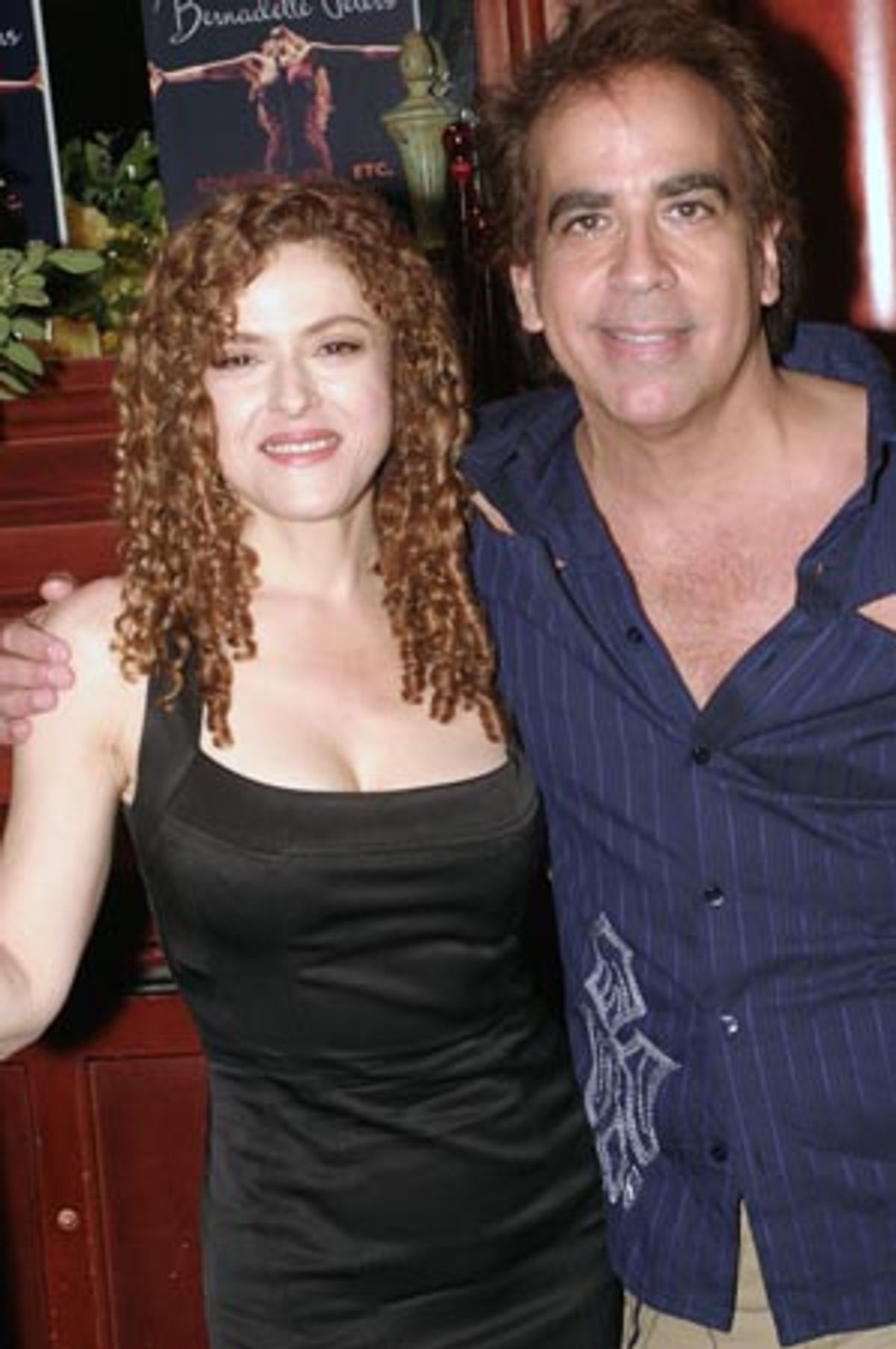 Bernadette Peters and Richard Jay-Alexander  at 