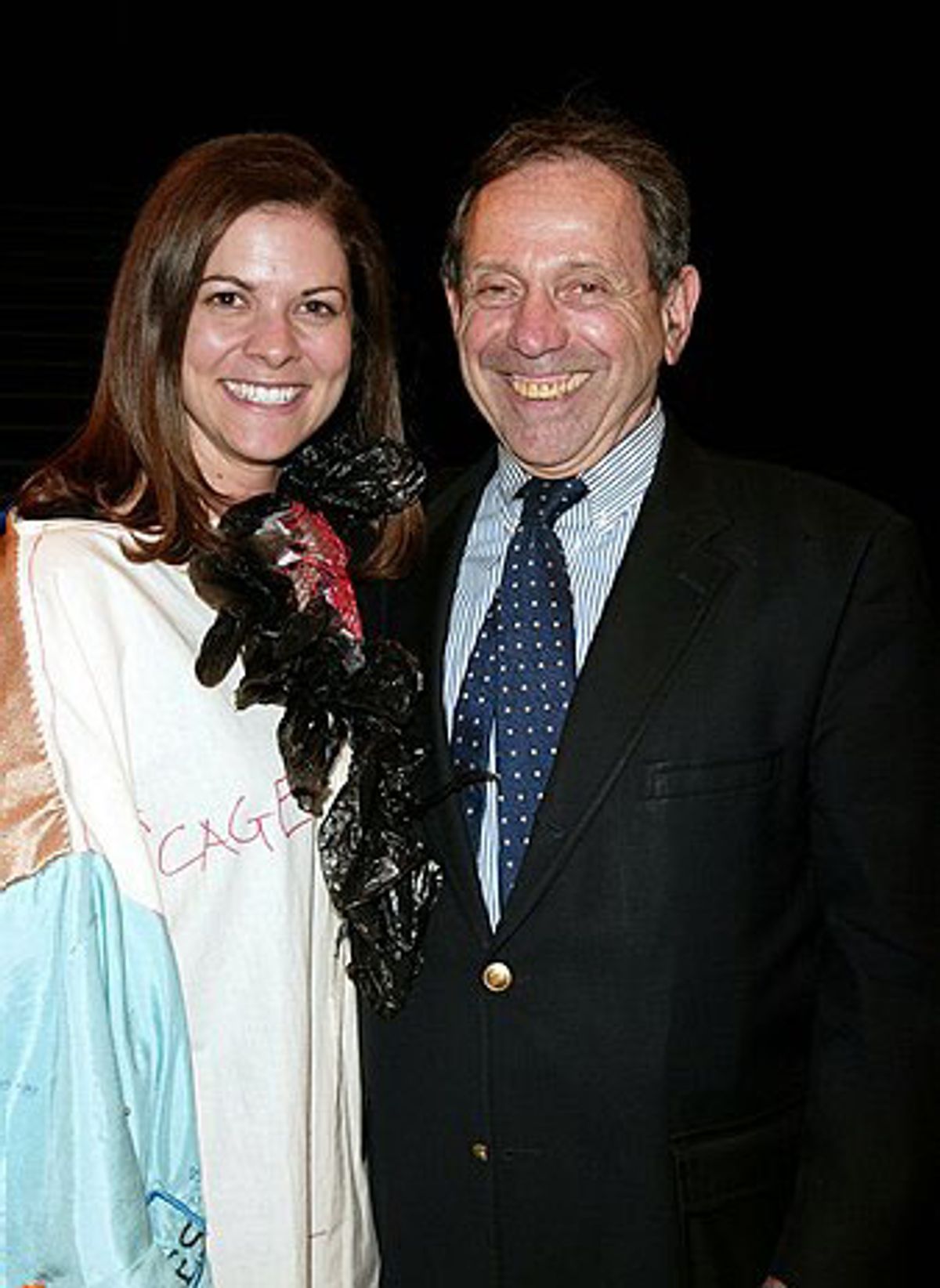 Laura Griffith with Allen Eisenberg from Actor's Equity at 