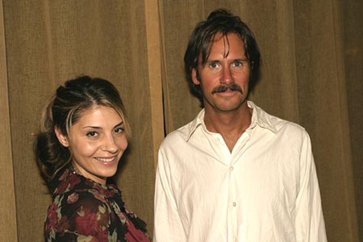 Josh Hamilton and Callie Thorne at 