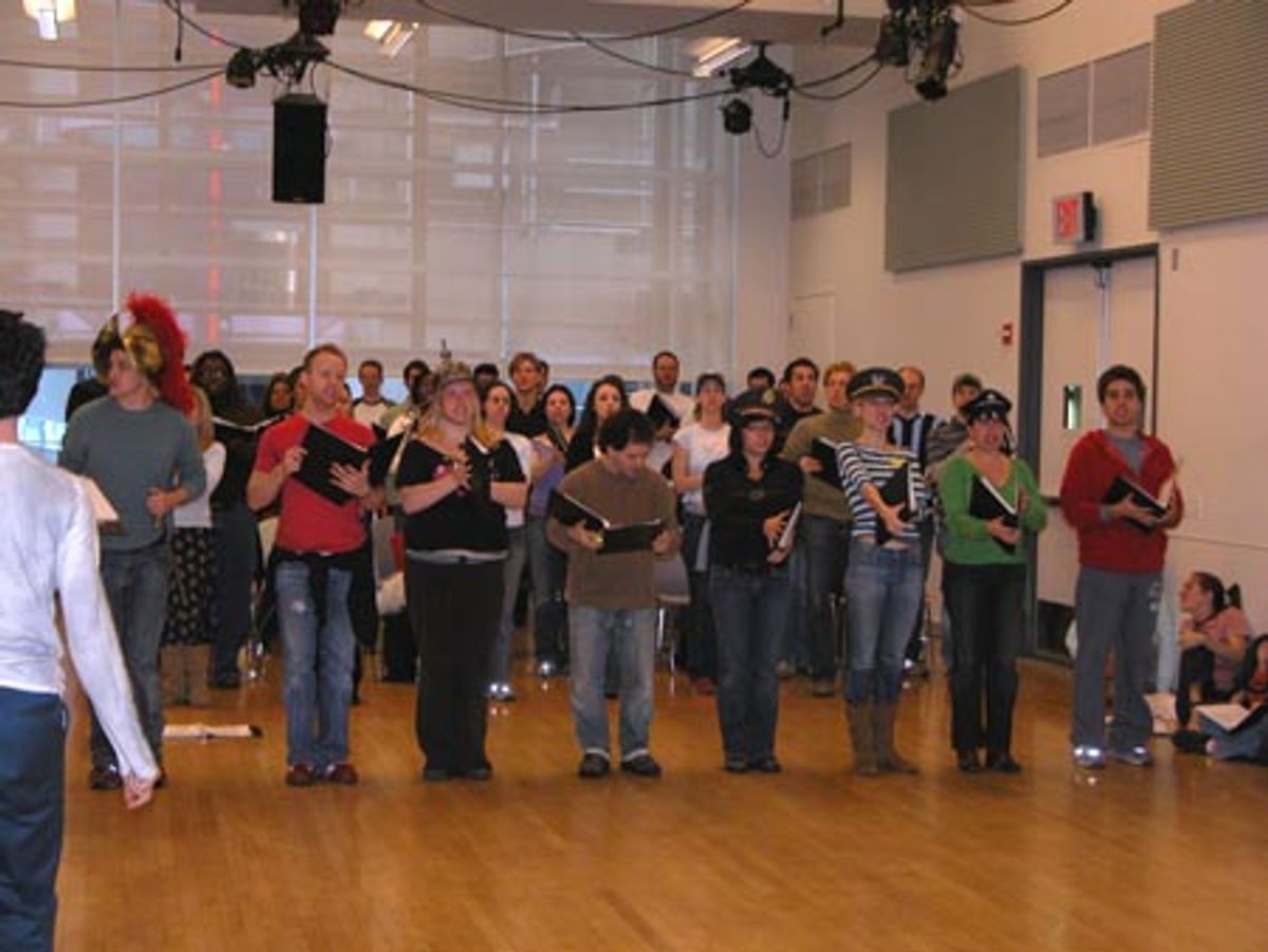 Michael Arden and Members of the Pippin Ensemble at 