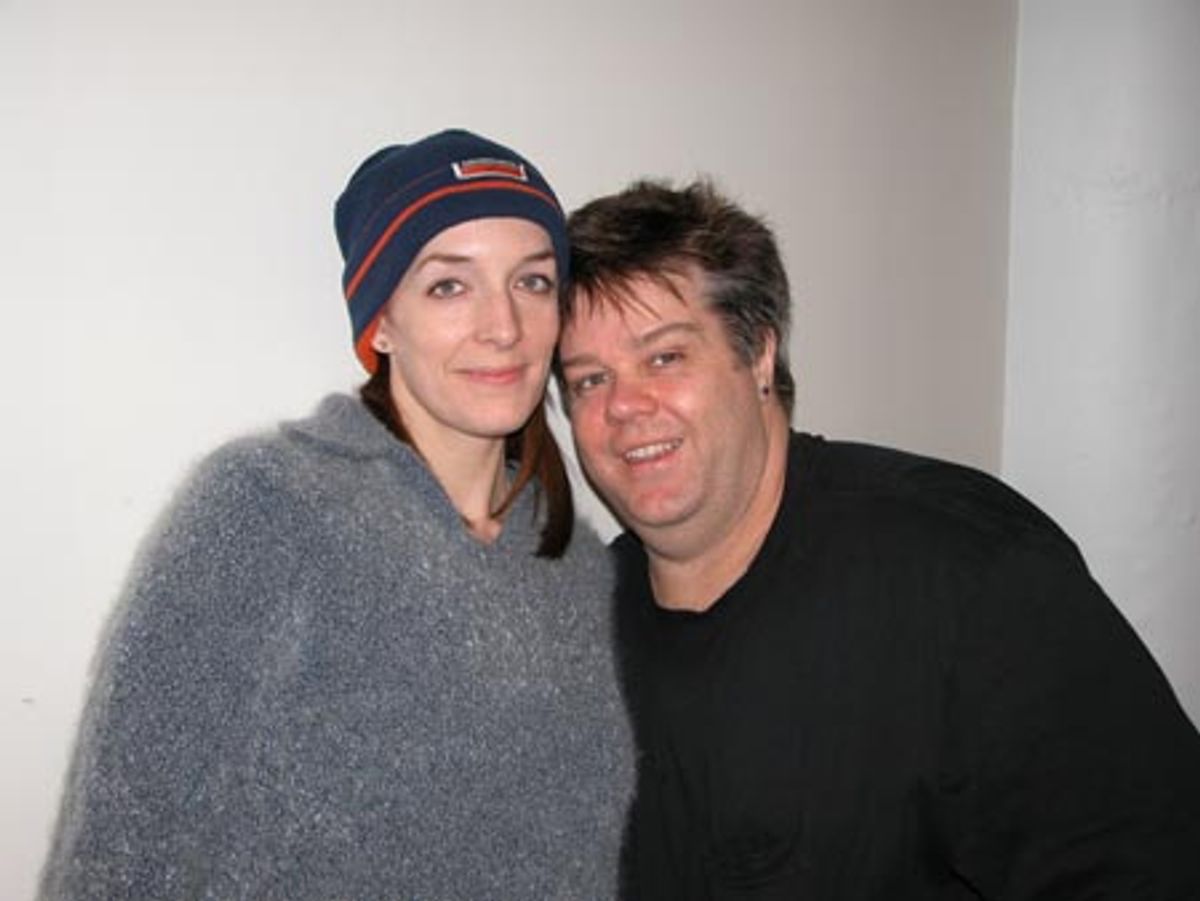 Julia and Bobby Pearce (Taboo Costume Designer) at 