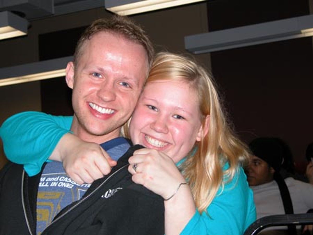 Marty Thomas and Caitlin VanZandt at 