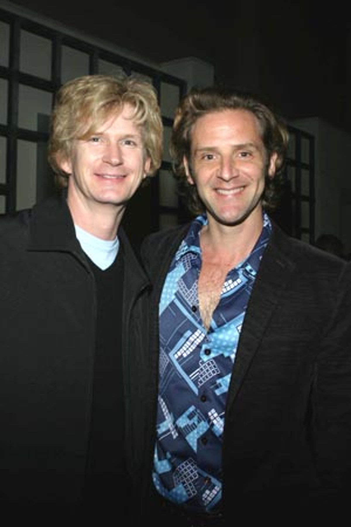 NYPD Blue's Bill Brochtrup and Malcolm Gets

 at 