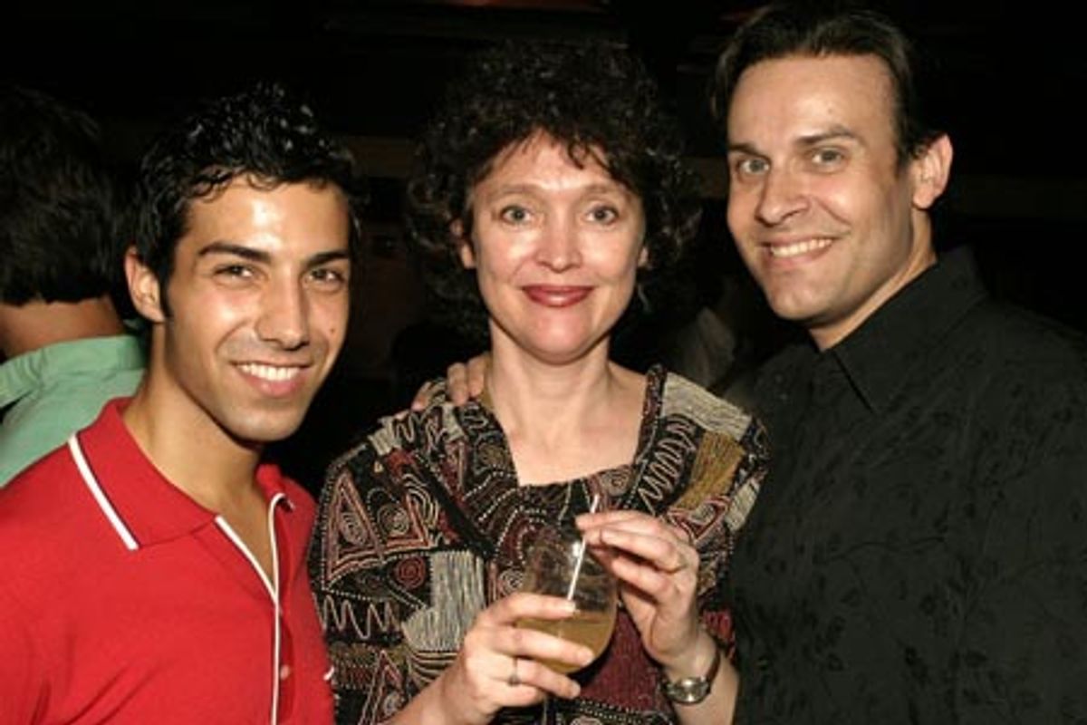 Nicky Venditti (Passenger), Suzy Conn (Book, Music & Lyrics), and Richard Todd Adams at 