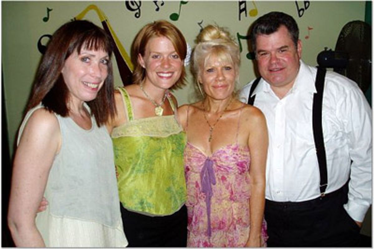 Alix Korey, Suzy Myers, Ilene Kristen and Michael Badalucco at 