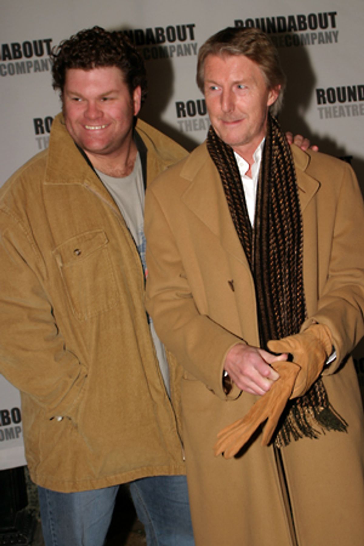 Byron Jennings and Daniel Sherman  at 