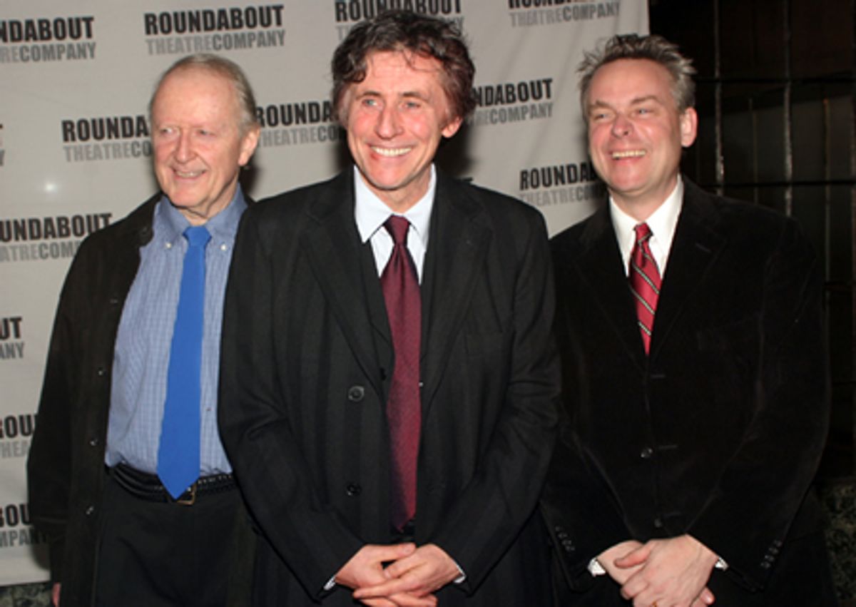 John Horton, Gabriel Byrne and Doug Hughes at 