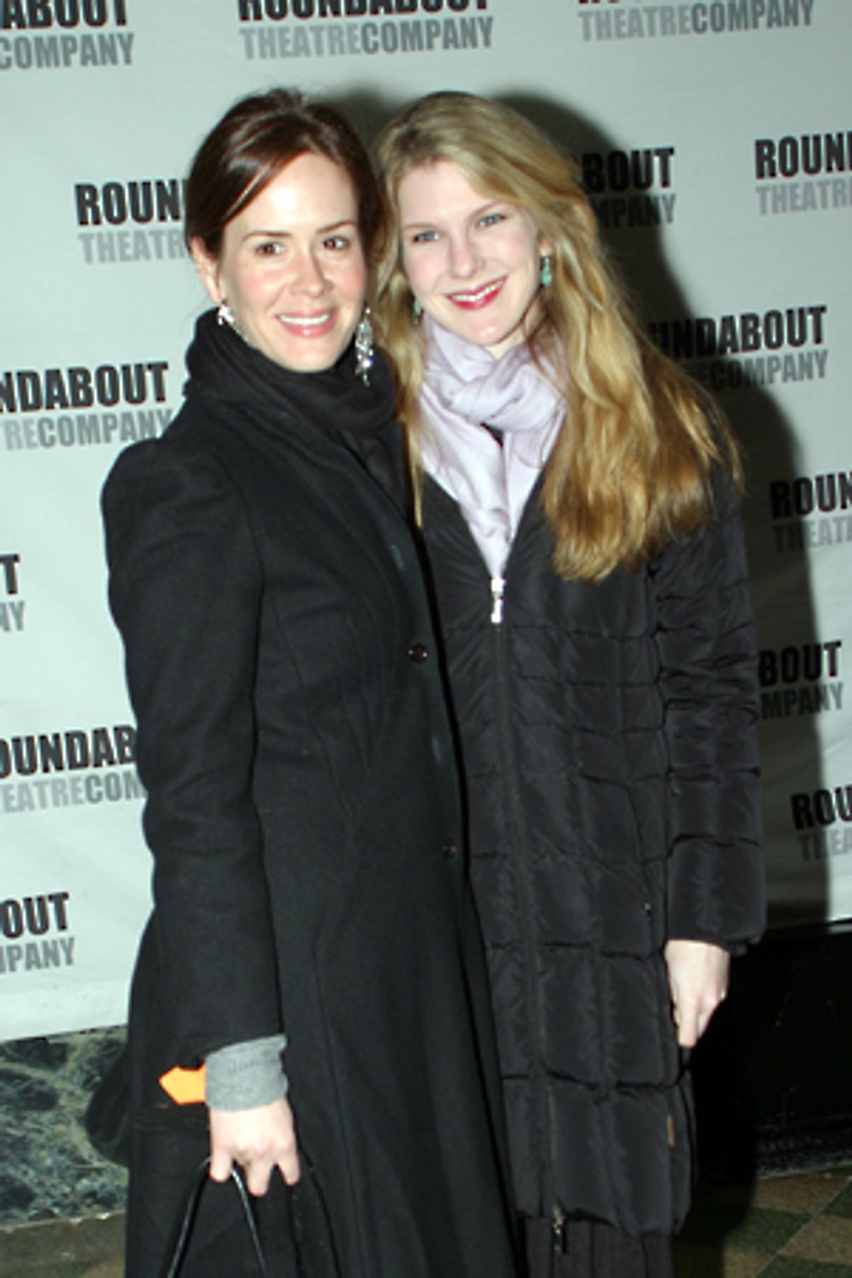 Sarah Paulson and Lily Rabe at 