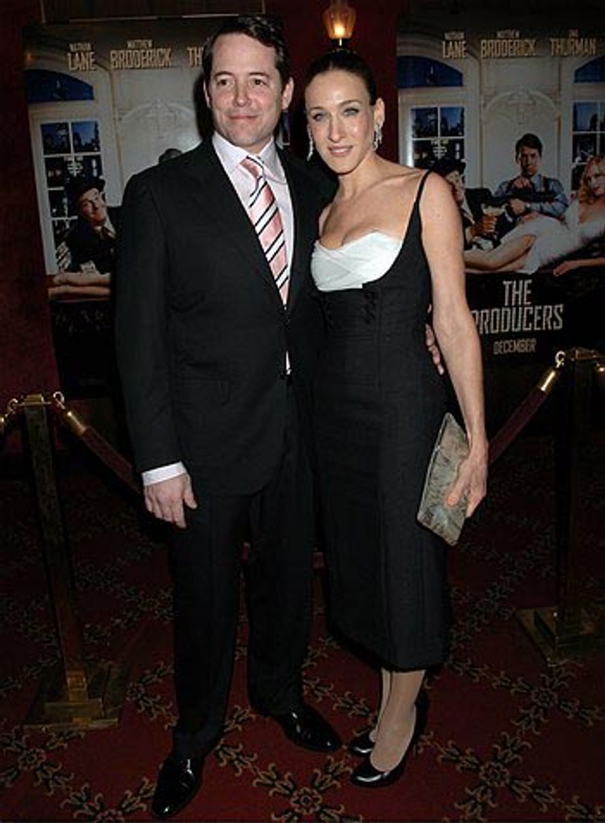 Matthew Broderick and Sarah Jessica Parker at 