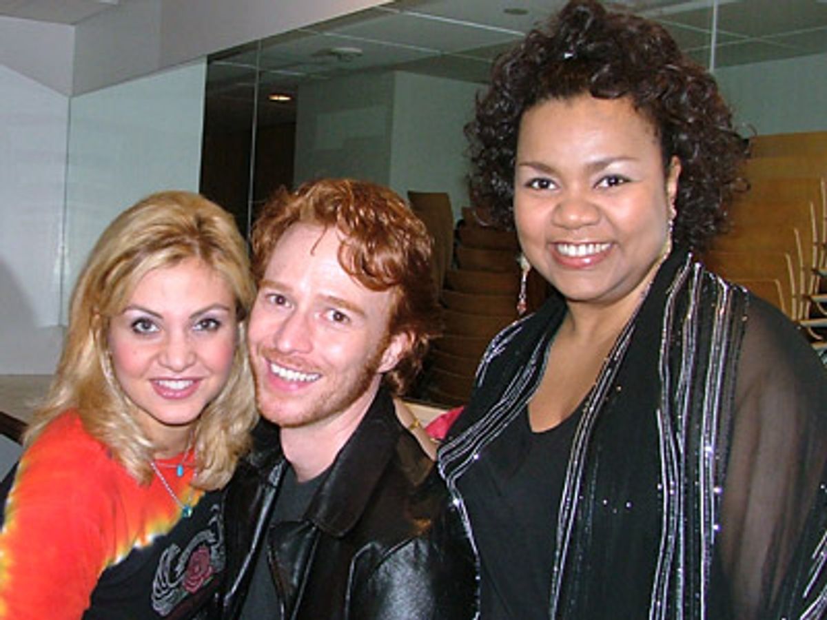 Orfeh, Paul Castree, and Aisha DeHaas at 